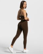 Clothing TEVEO Timeless Scrunch Bh Dark brown Women 2HL08D331 - Image 5