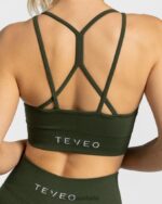 Clothing TEVEO Timeless Scrunch Bh Khaki Women 2HL08D337 - Image 4
