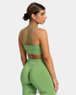 Clothing TEVEO Timeless Scrunch Bh Olive Women 2HL08D338 - Image 2