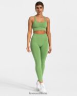 Clothing TEVEO Timeless Scrunch Bh Olive Women 2HL08D338 - Image 3