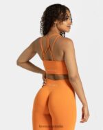 Clothing TEVEO Timeless Scrunch Bh Orange Women 2HL08D339 - Image 2