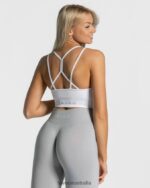Clothing TEVEO Timeless Scrunch Bra White Women 2HL08D348 - Image 2