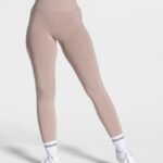 Clothing TEVEO Timeless Scrunch Leggings Dust Women 2HL08D89