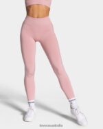 Clothing TEVEO Timeless Scrunch Leggings Pink Women 2HL08D94