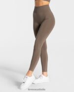 Clothing TEVEO Timeless Scrunch Leggings Taupe Women 2HL08D99