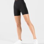 Clothing TEVEO Timeless Scrunch Short Black Women 2HL08D223