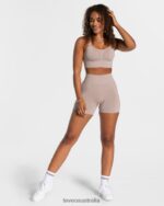 Clothing TEVEO Timeless Scrunch Short Dust Women 2HL08D216 - Image 5