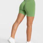 Clothing TEVEO Timeless Scrunch Short Olive Women 2HL08D219