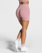 Clothing TEVEO Timeless Scrunch Short Pink Women 2HL08D221 - Image 2