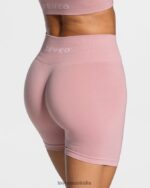 Clothing TEVEO Timeless Scrunch Short Pink Women 2HL08D221 - Image 4
