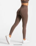 Clothing TEVEO True Leggings Brown Women 2HL08D130 - Image 2