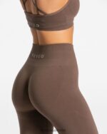 Clothing TEVEO True Leggings Brown Women 2HL08D130 - Image 4