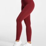 Clothing TEVEO True Leggings Burgundy Women 2HL08D135