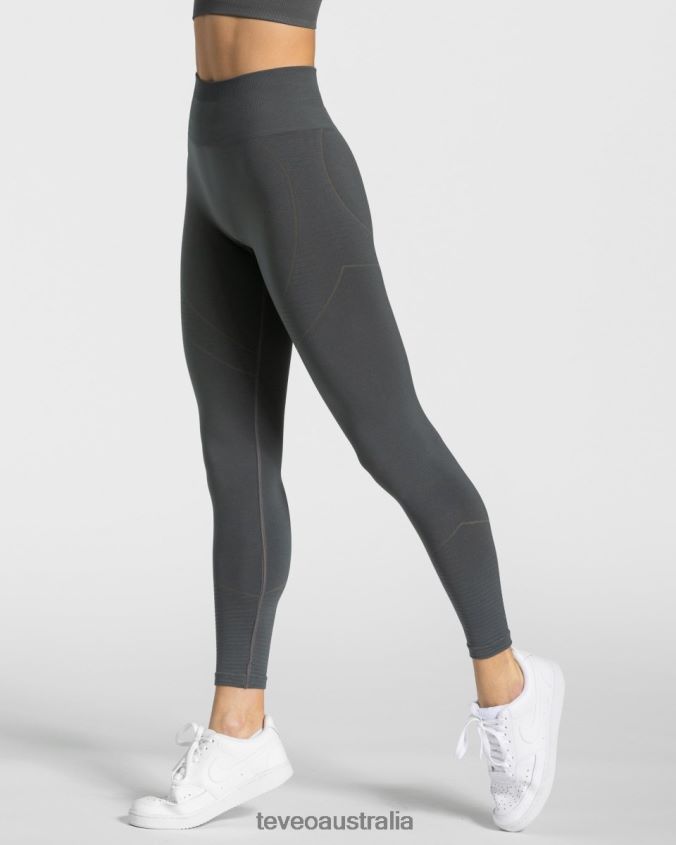 clothing_teveo_true_leggings_dark_grey_women_2hl08d126.jpg Clothing TEVEO True Leggings Dark Grey Women 2HL08D126 - Image 1