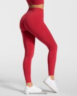 Clothing TEVEO True Leggings Red Women 2HL08D133 - Image 2