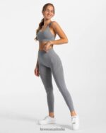 Clothing TEVEO True Leggings Steel Blue Women 2HL08D134 - Image 5