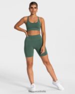 Clothing TEVEO True Short Dark green Women 2HL08D251 - Image 3