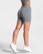 Clothing TEVEO True Short Steel Blue Women 2HL08D253 - Image 2