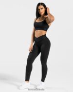 Clothing TEVEO V-Shape Bh Black Women 2HL08D363 - Image 3