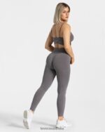 Clothing TEVEO V-Shape Bh Graphite Women 2HL08D361 - Image 5