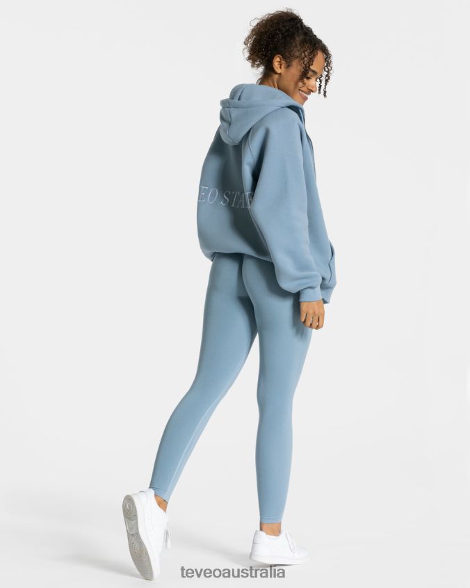 Clothing TEVEO Statement Oversized Jacket Steel blue Women 2HL08D32