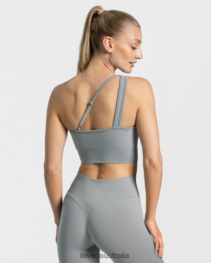 Clothing TEVEO Sassy One Shoulder Bh Steel Blue Women 2HL08D381