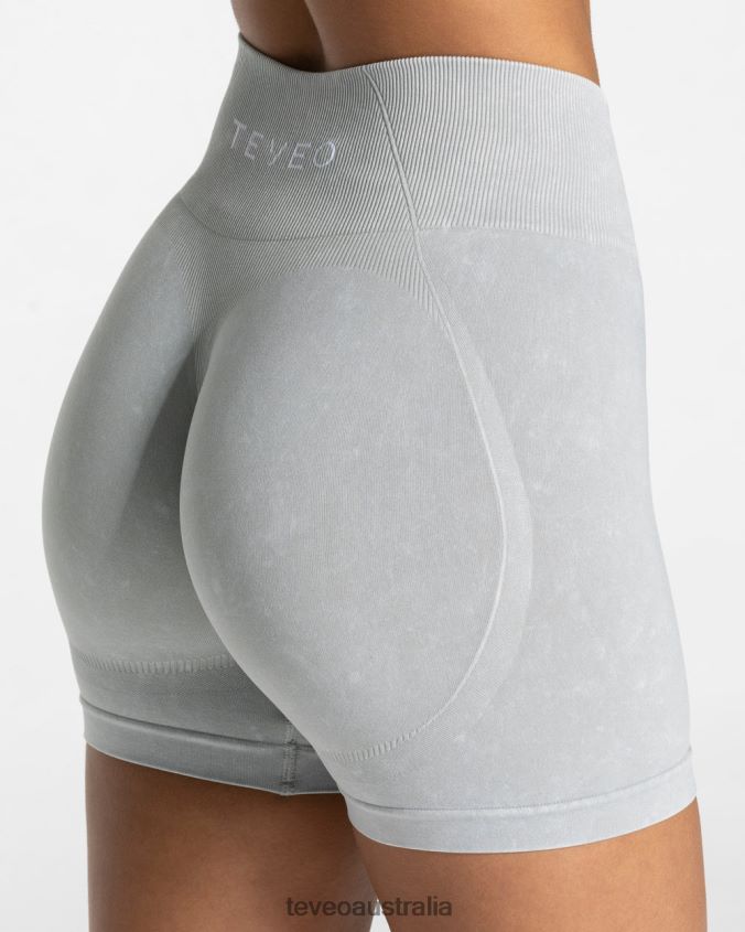 Clothing TEVEO Acid Covert Scrunch Short Light gray Women 2HL08D180