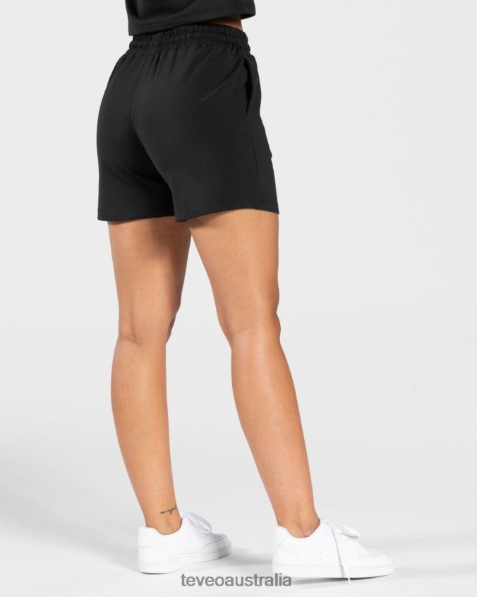 Clothing TEVEO Charming Oversized Short Black Women 2HL08D198