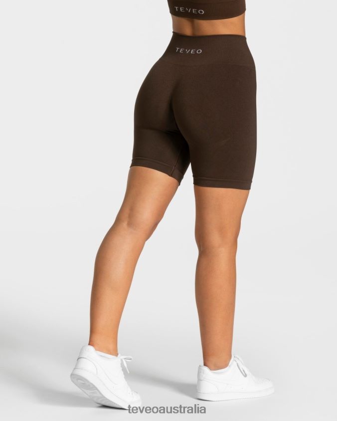 Clothing TEVEO Classy Short Dark brown Women 2HL08D202