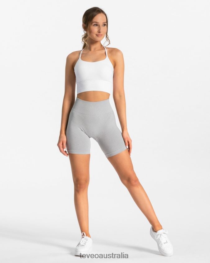 Clothing TEVEO Classy Short Light Gray Women 2HL08D205