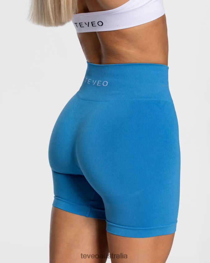 Clothing TEVEO Classy Short Summer Blue Women 2HL08D209