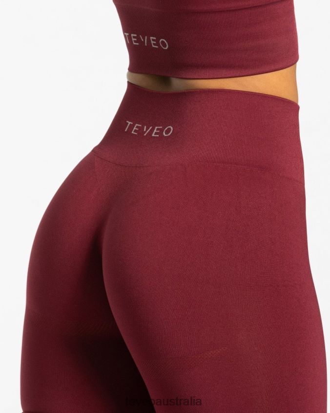 Clothing TEVEO Classy Short Wine red Women 2HL08D212