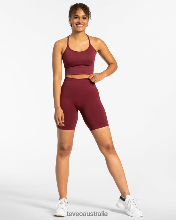 Clothing TEVEO Classy Short Wine red Women 2HL08D212