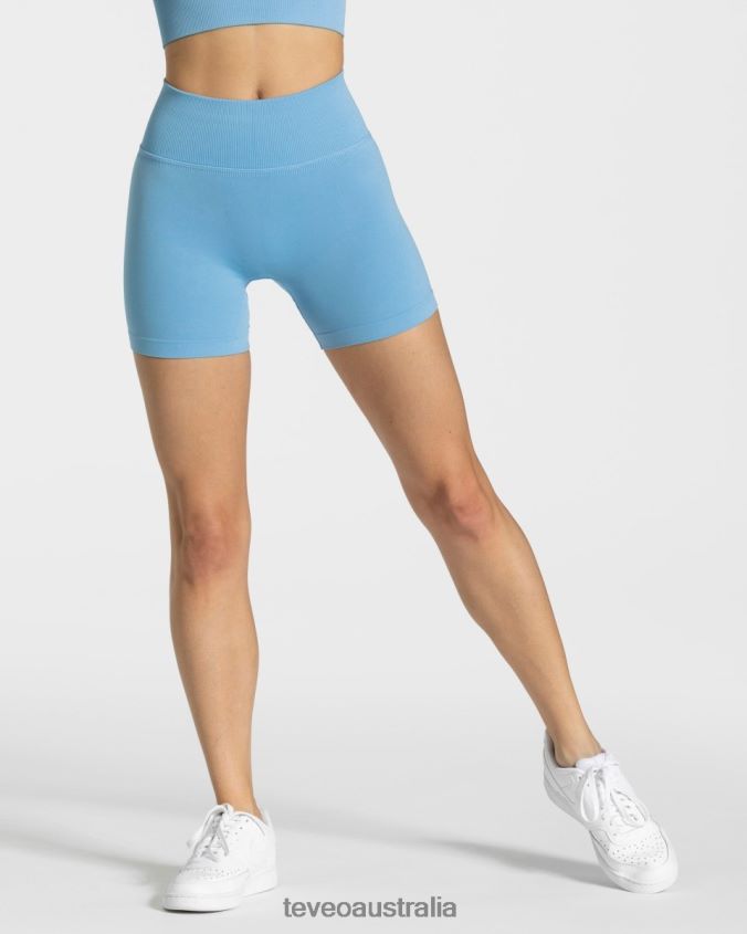 Clothing TEVEO Sensation Mini Short Baby blue Women 2HL08D255