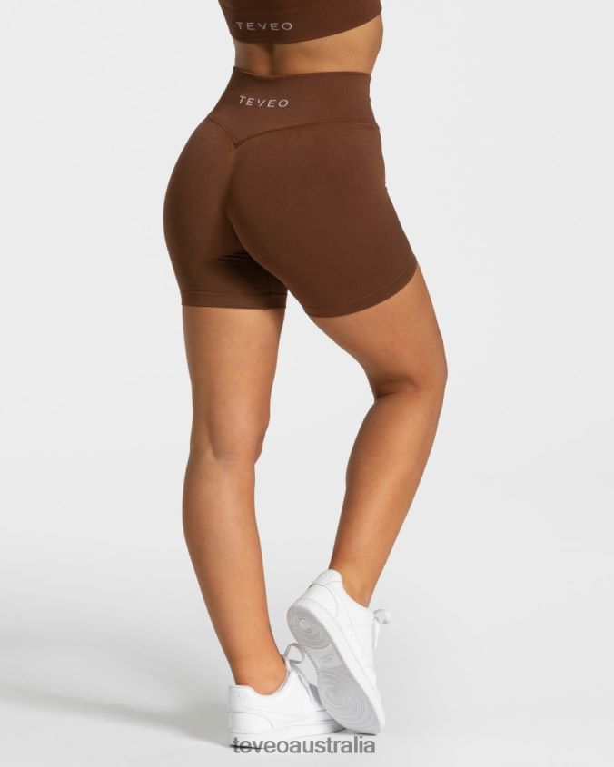 Clothing TEVEO Sensation Mini Short Caramel Women 2HL08D258