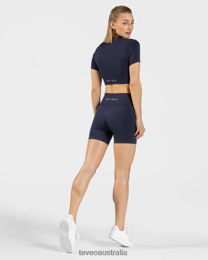 Clothing TEVEO Sensation Mini Short Dark Blue Women 2HL08D256