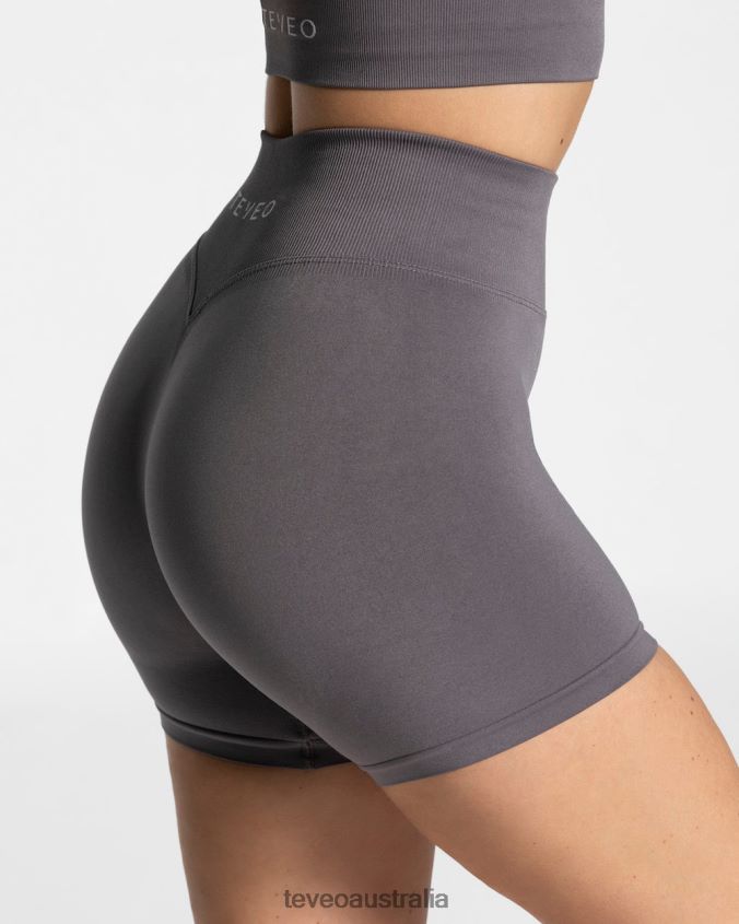 Clothing TEVEO Sensation Mini Short Graphite Women 2HL08D196