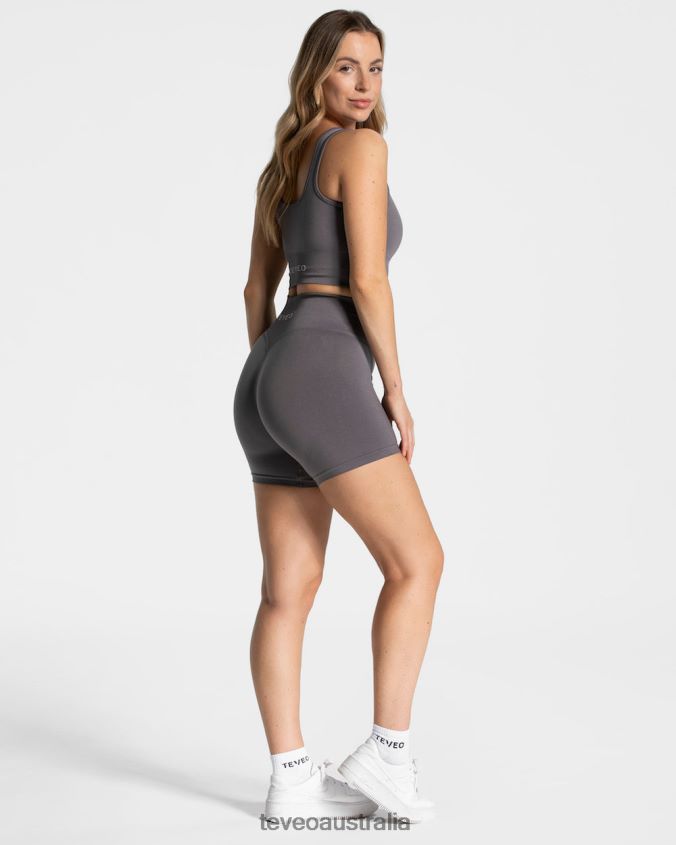 Clothing TEVEO Sensation Mini Short Graphite Women 2HL08D196