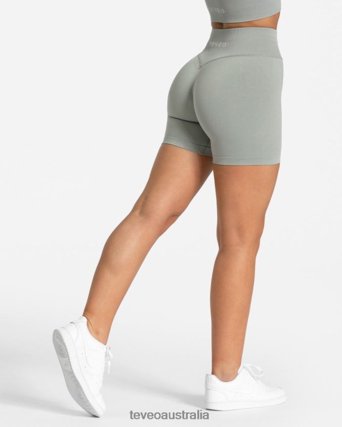 Clothing TEVEO Sensation Mini Short Gray Women 2HL08D257