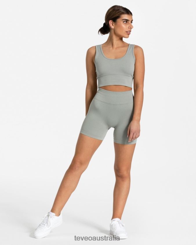 Clothing TEVEO Sensation Mini Short Gray Women 2HL08D257