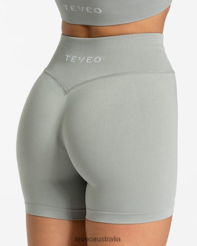 Clothing TEVEO Sensation Mini Short Gray Women 2HL08D257