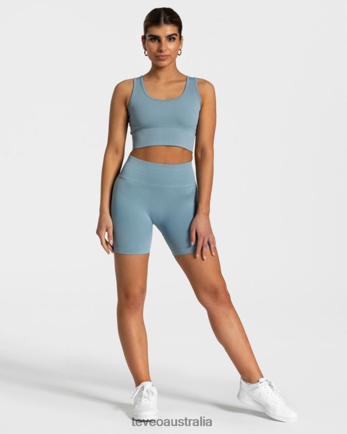 Clothing TEVEO Sensation Mini Short Steel Blue Women 2HL08D260