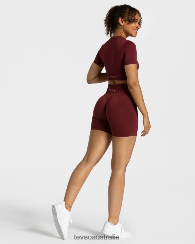 Clothing TEVEO Sensation Mini Short Wine red Women 2HL08D262