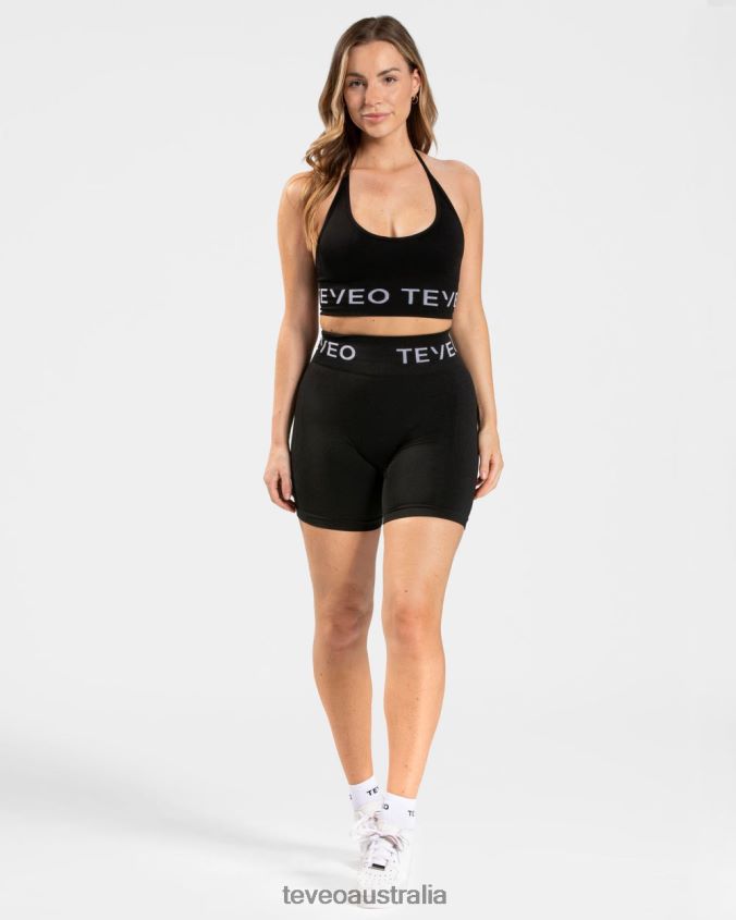 Clothing TEVEO Signature Scrunch Short Black Women 2HL08D194