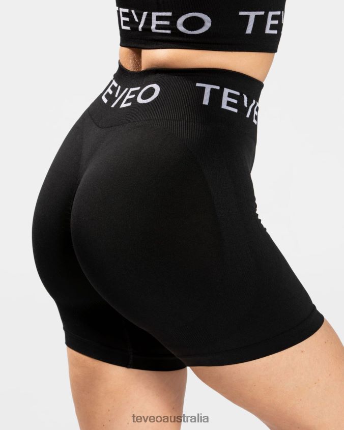 Clothing TEVEO Signature Scrunch Short Black Women 2HL08D194