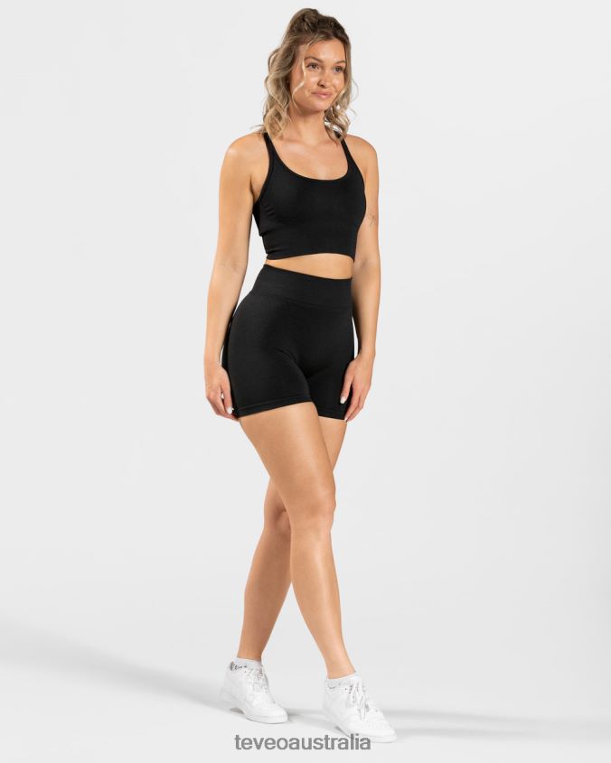 Clothing TEVEO Statement Scrunch Short Black Women 2HL08D242
