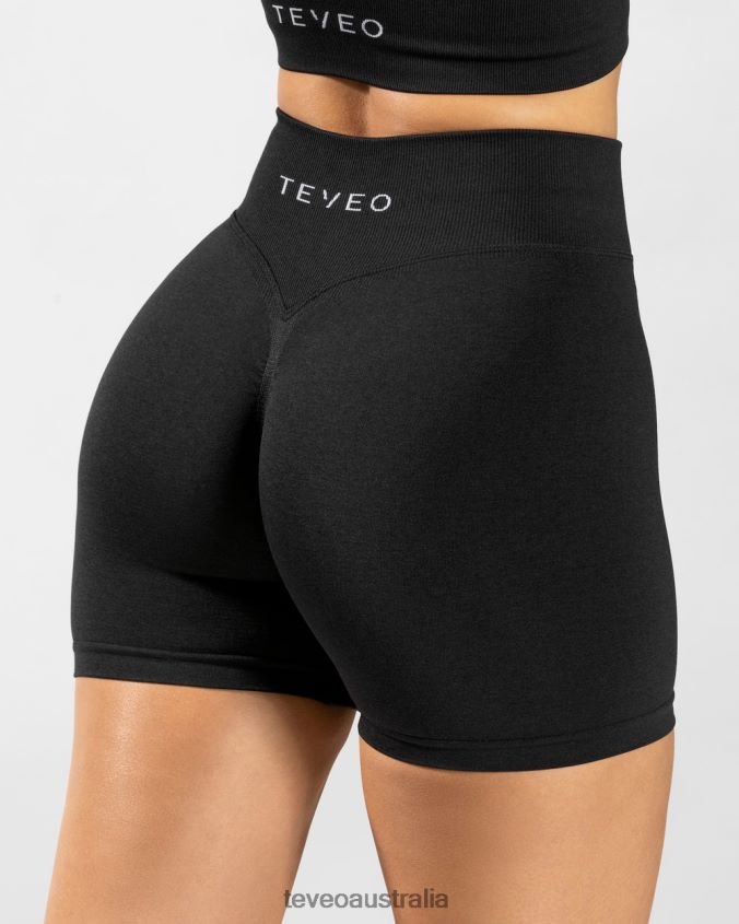 Clothing TEVEO Statement Scrunch Short Black Women 2HL08D242