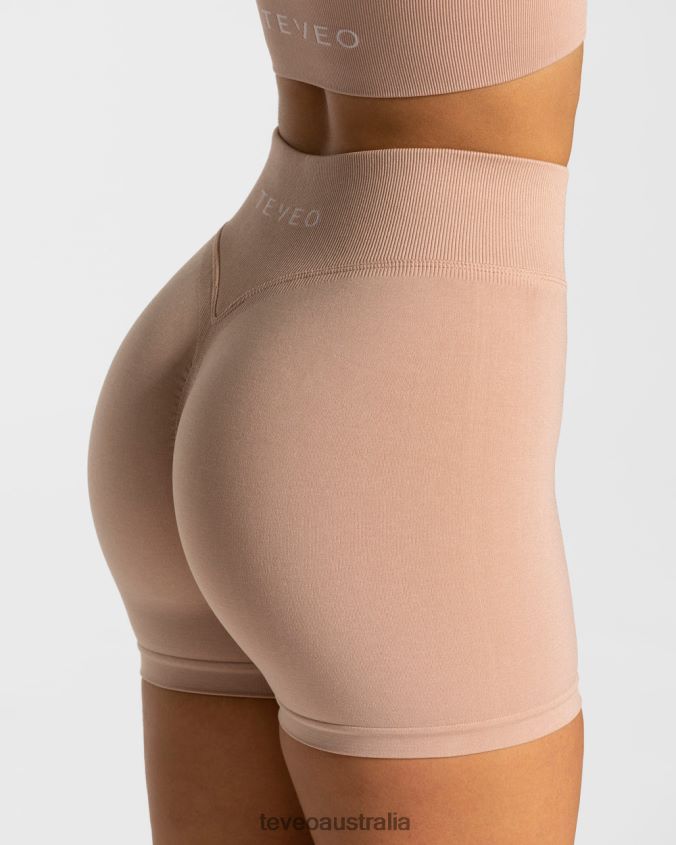 Clothing TEVEO Statement Scrunch Short Dusty Pink Women 2HL08D229