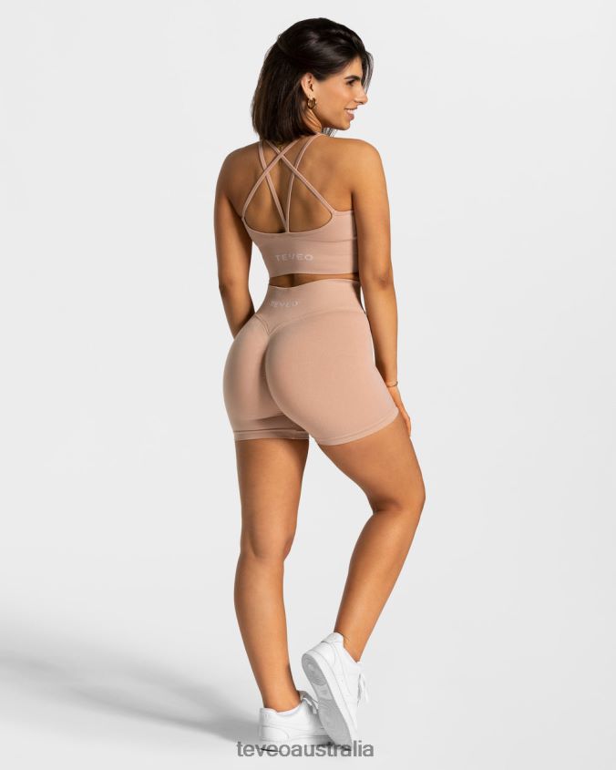 Clothing TEVEO Statement Scrunch Short Dusty Pink Women 2HL08D229