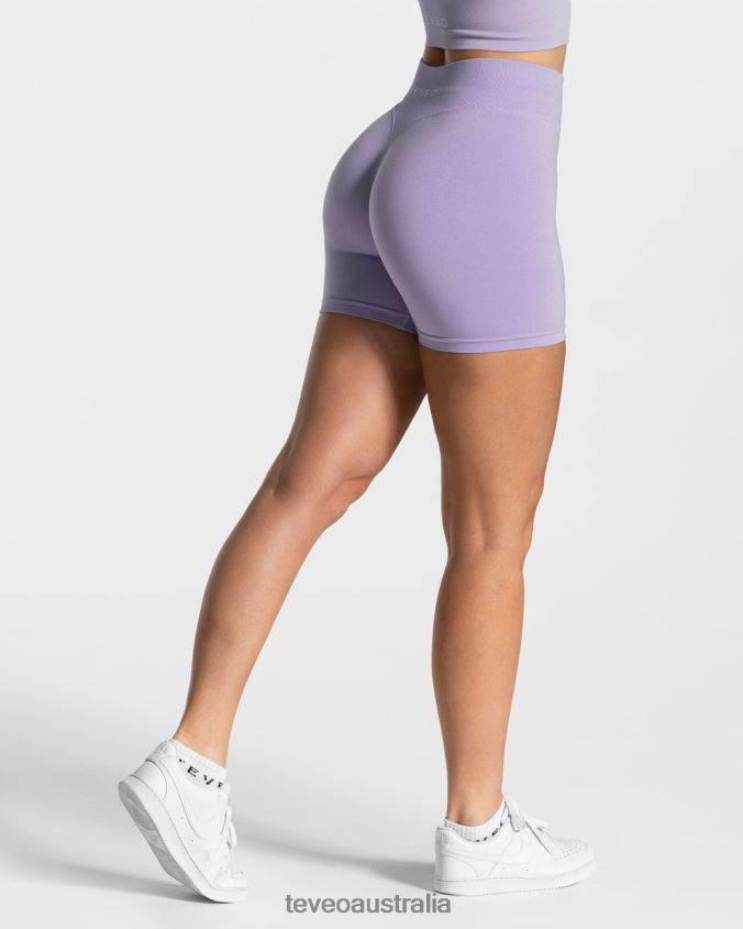 Clothing TEVEO Statement Scrunch Short Lilac Women 2HL08D232